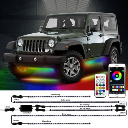 Car Underglow Light kit 6pcs