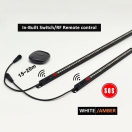 Dual-color Camping Light Bar with RF