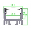 Aluminum LED Profile ALP043