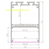 Pendent/Surface Mounting Linear Light FL5070