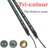 12V Tri color Camping Light Bar IP68