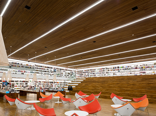 Library Indoor Lighting
