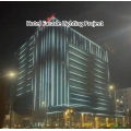 First Cooperation, Successful Delivery: A Hotel Exterior DMX512 RGBW Lighting Project Case