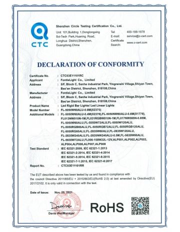 RoHS-Led Rigid bar lights-2021