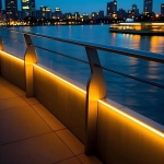  hard led light bar with cover