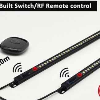 12V 600MM Dual-color Camping Light with RF