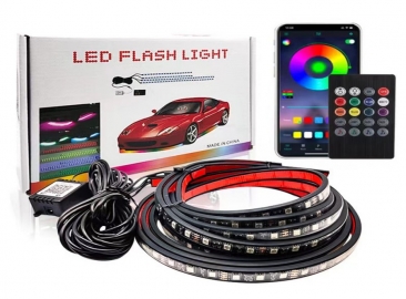 flexible  LED Strip Light Interior Ambient Lighting Kit