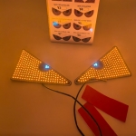 Decorative Car Window Lighting | Devil Eyes Style