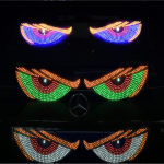 Decorative Car Window Lighting | Devil Eyes Style