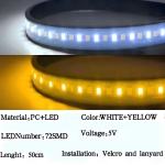 5V Dual-Color Flexible Camping Light