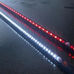 Red+White LED Camping Light Bar 60cm