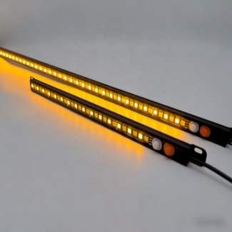 Amber+White LED Camping Light Bar 60cm