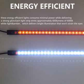 Dual-color LED Camping Light Bar 90cm