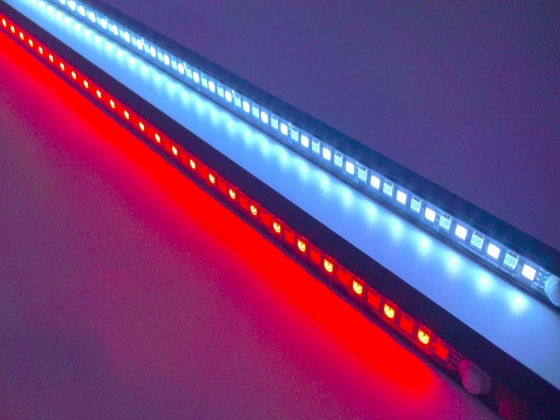 12V Red White Camping Bar Light